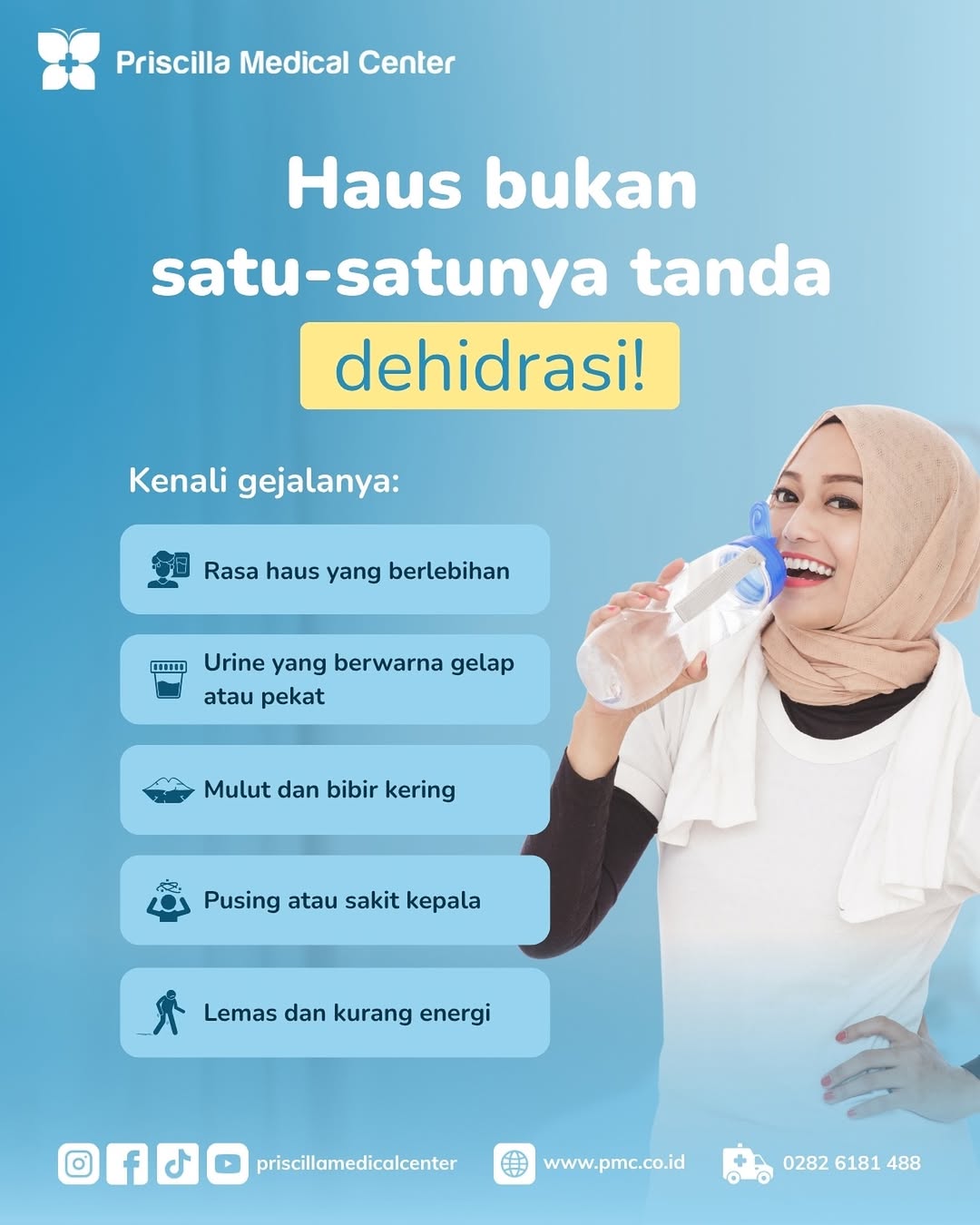 Jangan tunggu sampai haus datang! 🚨